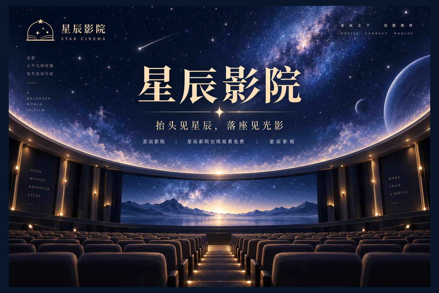 星辰影院电影电视剧导览封面