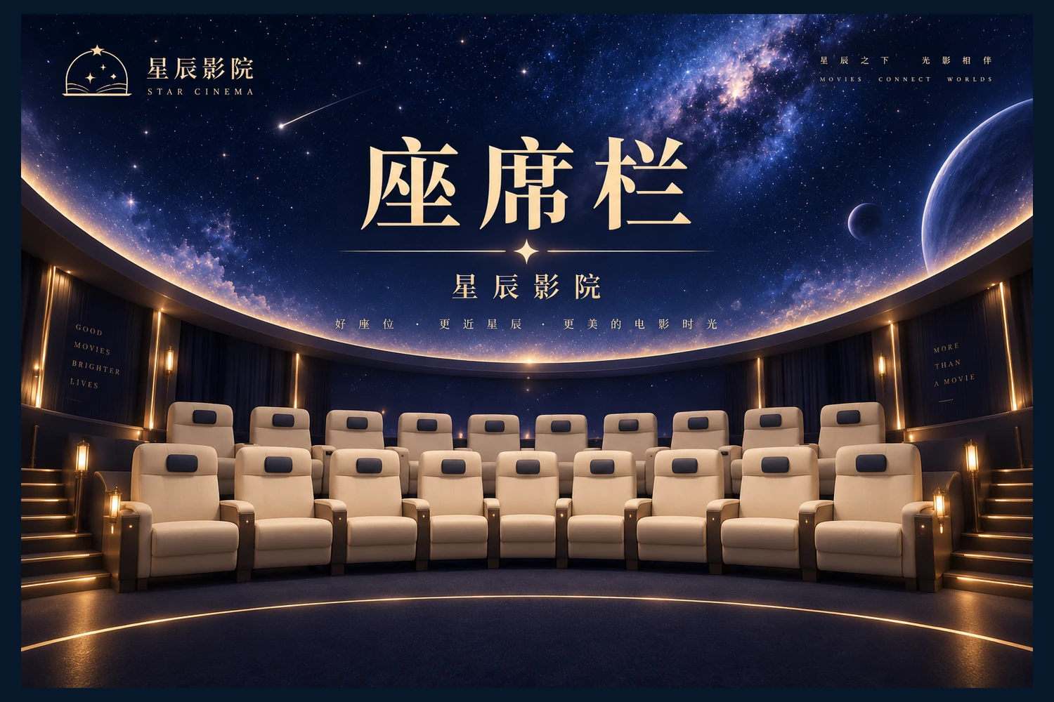 星辰影院座席栏导览